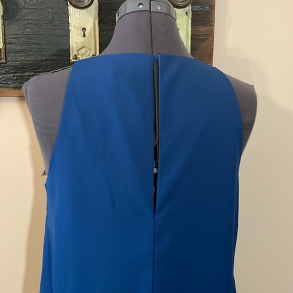 NWOT Lulus Near or Bar Teal Blue Shift Dress Size Small - Picture 7 of 16
